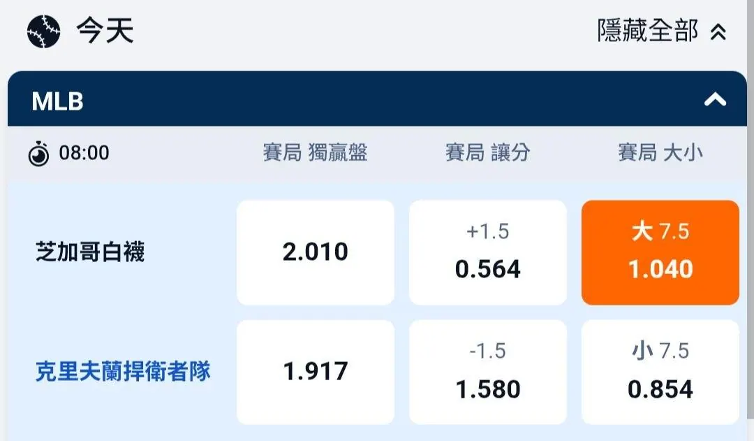 10/9 MLB賽事分享 圖片